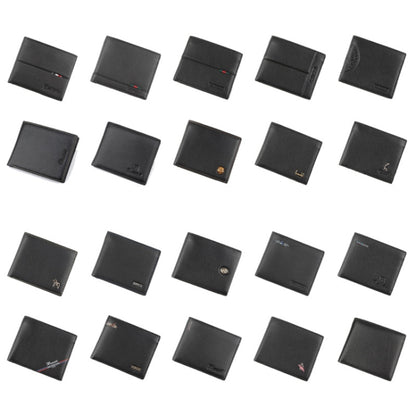 Baweisi A-6525-1 Men Casual Short RFID Wallet Multifunctional Card Holder - free shipping - PMC Jewellery - Order now!