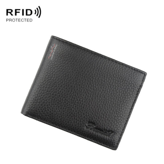 Baweisi A-6524-1 Men Casual Short RFID Wallet Multifunctional Card Holder - Antimagnetic RFID Package by Baweisi | Online Shopping South Africa | PMC Jewellery | Buy Now Pay Later Mobicred