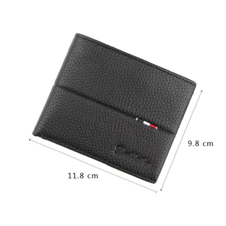 Baweisi A-6524-1 Men Casual Short RFID Wallet Multifunctional Card Holder - Antimagnetic RFID Package by Baweisi | Online Shopping South Africa | PMC Jewellery | Buy Now Pay Later Mobicred
