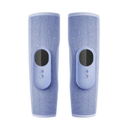 Home Constant Temperature Wireless Leg Massage, Style: Blue Double Hot Compress+Air Pressure