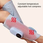 Home Constant Temperature Wireless Leg Massage, Style: Blue Double Hot Compress+Air Pressure
