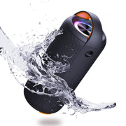HY01 20W Outdoor Water-resistant Stereo Sound Bluetooth Speaker(Black)