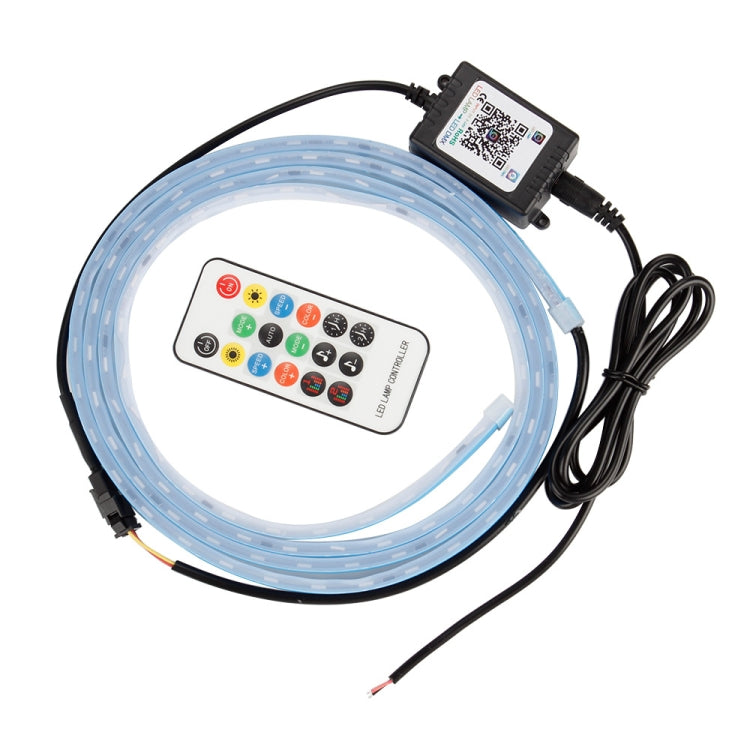 Car LED Streamer Decorative Hood Atmosphere Lights, Style: Remote Control+APP Colorful Light(1.8m) - Decorative Lights by PMC TechLife | Online Shopping South Africa | PMC TechLife