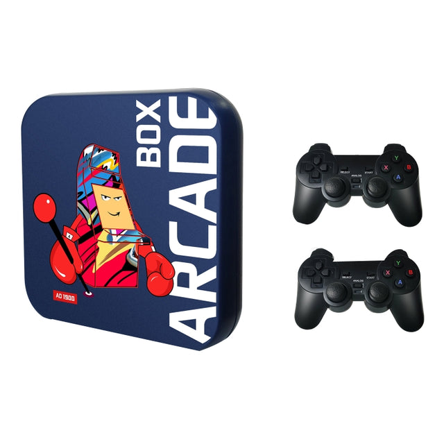 Arcade Box 256G Wireless Video Game Machine Box 4K HD Display For PS1/PSP/N64/DC, US Plug