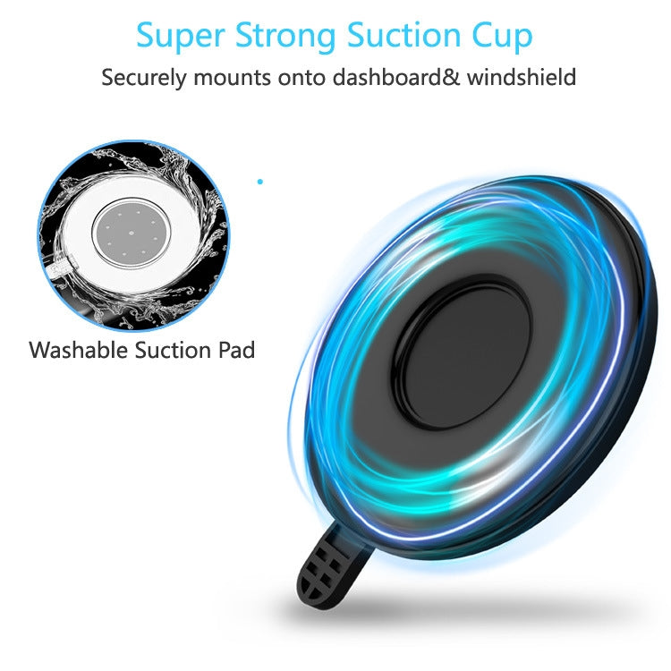 2 PCS Suction Cup Long Soft Hose Windshield Car Mobile Phone Clip Bracket(Red Box Packaging)