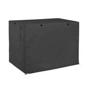 Oxford Cloth Pet Cage Cover Outdoor Furniture Dustproof Rainproof Sunscreen Cover, Size: 94x61x63.5cm(Black)