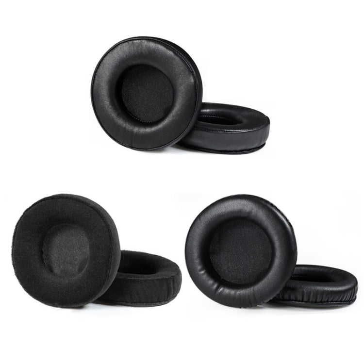 2 PCS  Earmuffs for Audio-Technica AD1000X AD2000X AD900X AD700X,Style: Black Lambskin - Earmuff & Pad by PMC TechLife | Online Shopping South Africa | PMC TechLife