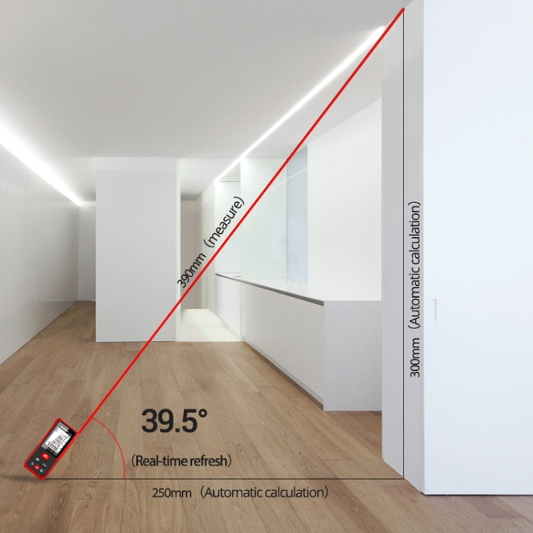 SNDWAY SW-DS70 Handheld Laser Rangefinder Infrared Laser Ruler, Distance: 70m - free shipping - PMC TechLife - Order now!