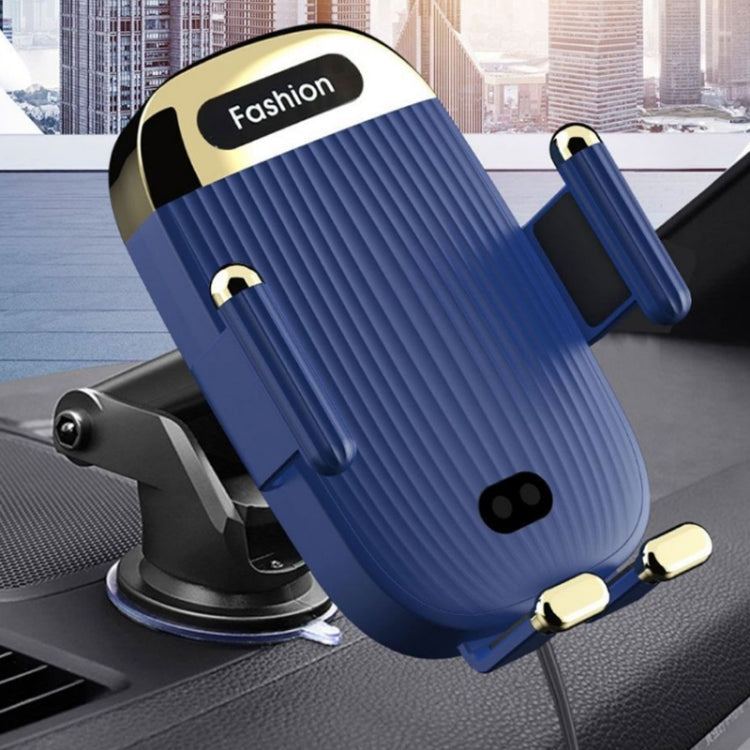 S18 15W Car Wireless Charger Phone Holder, Color: Black With Suction Cup Bracket - free shipping - PMC TechLife - Order now!
