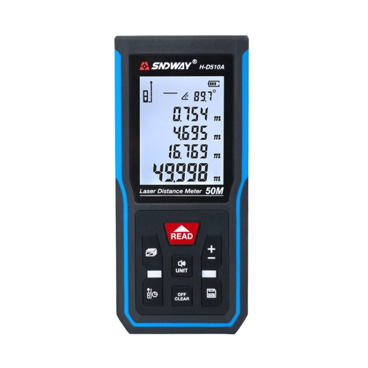 SNDWAY H-D510A Handheld Laser Rangefinder Infrared Measuring Instrument, Distance: 50m - free shipping - PMC Jewellery - Order now!