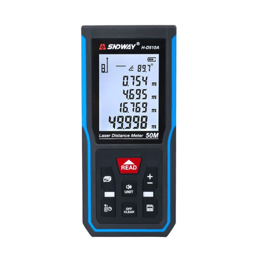 SNDWAY H-D510A Handheld Laser Rangefinder Infrared Measuring Instrument, Distance: 50m - free shipping - PMC Jewellery - Order now!