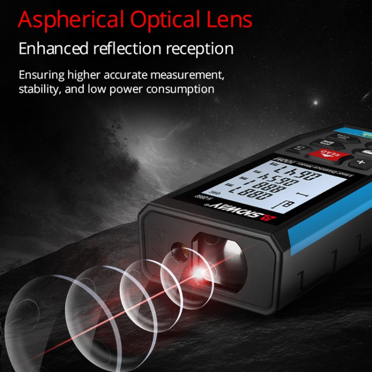 SNDWAY H-D510A Handheld Laser Rangefinder Infrared Measuring Instrument, Distance: 50m - free shipping - PMC TechLife - Order now!