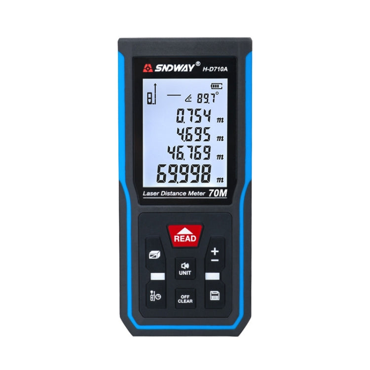 SNDWAY H-D710A Handheld Laser Rangefinder Infrared Measuring Instrument, Distance: 70m - Laser Rangefinder by SNDWAY | Online Shopping South Africa | PMC Jewellery | Buy Now Pay Later Mobicred