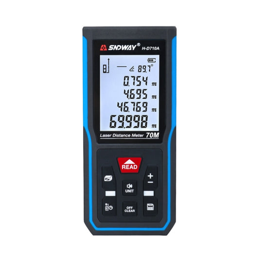 SNDWAY H-D710A Handheld Laser Rangefinder Infrared Measuring Instrument, Distance: 70m - Laser Rangefinder by SNDWAY | Online Shopping South Africa | PMC Jewellery | Buy Now Pay Later Mobicred