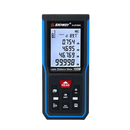SNDWAY H-D100A Handheld Laser Rangefinder Infrared Measuring Instrument, Distance: 100m - free shipping - PMC Jewellery - Order now!