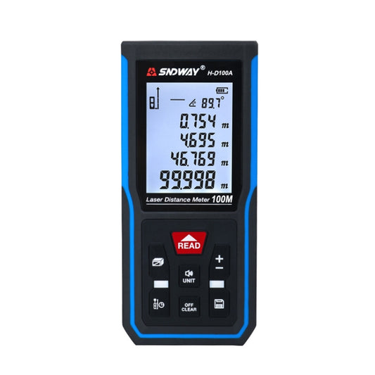 SNDWAY H-D100A Handheld Laser Rangefinder Infrared Measuring Instrument, Distance: 100m - free shipping - PMC Jewellery - Order now!