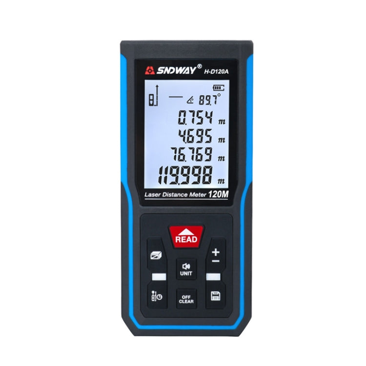 SNDWAY H-D120A Handheld Laser Rangefinder Infrared Measuring Instrument, Distance: 120m - free shipping - PMC Jewellery - Order now!