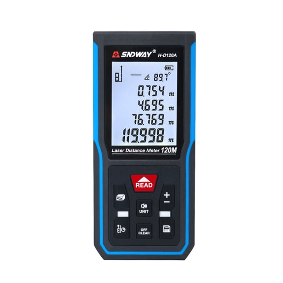 SNDWAY H-D120A Handheld Laser Rangefinder Infrared Measuring Instrument, Distance: 120m