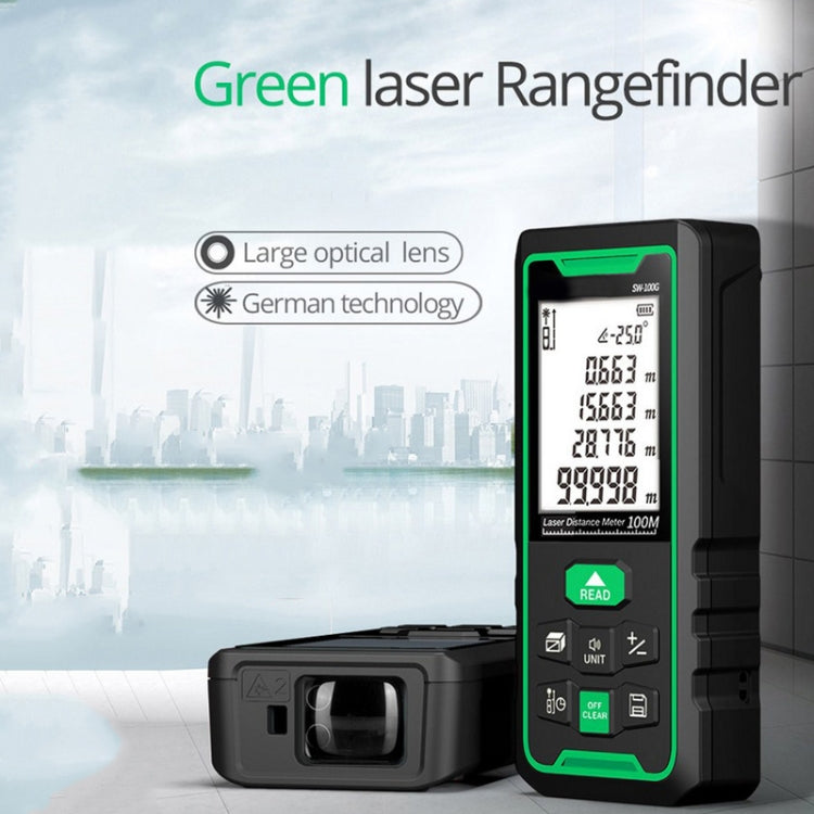 SNDWAY SW50G High-precision Indoor and Outdoor Green Laser Rangefinder, Distance: 50m - free shipping - PMC TechLife - Order now!