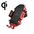 X343 15W Car Wireless Charger Smart Induction Suction Cup Phone Holder( Red) - free shipping - PMC TechLife - Order now!