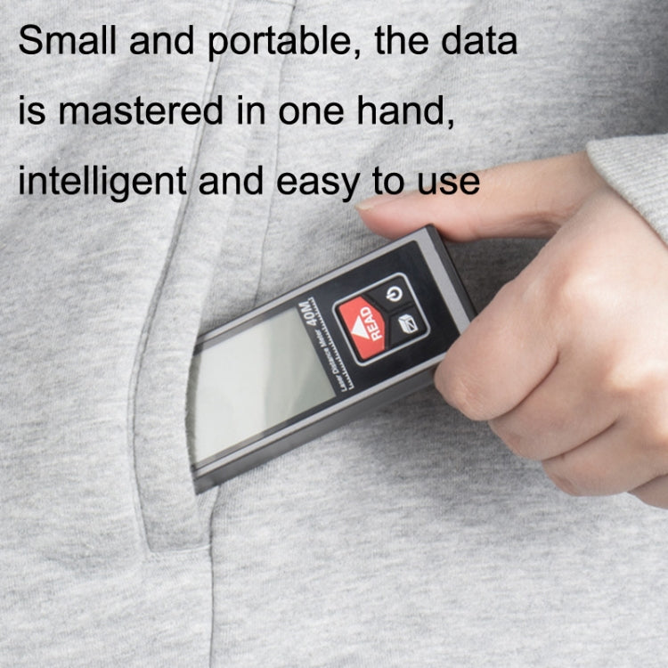 SNDWAY SW-B40 Laser Rangefinder Infrared Measuring Ruler, Style: 40m Precision Version - free shipping - PMC TechLife - Order now!