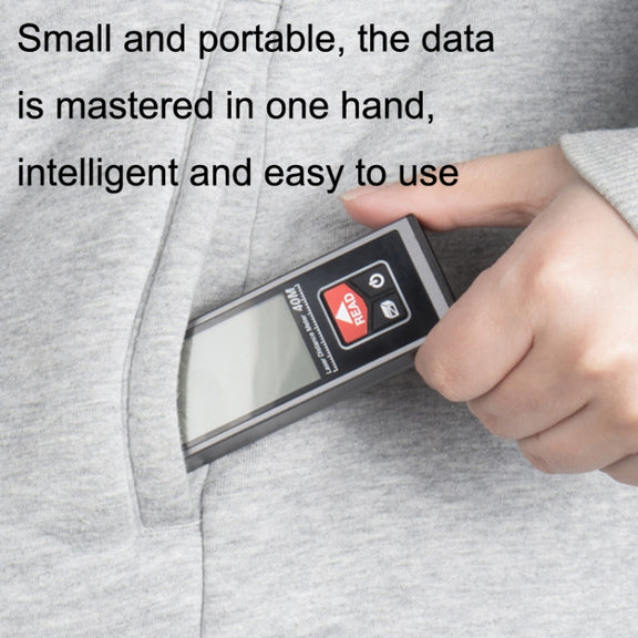 SNDWAY SW-B40 Laser Rangefinder Infrared Measuring Ruler, Style: 40m Precision Version