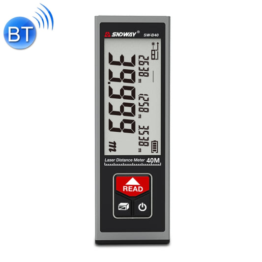 SNDWAY SW-BT40 Laser Rangefinder Infrared Measuring Ruler, Style: 40m Bluetooth Version - free shipping - PMC Jewellery - Order now!