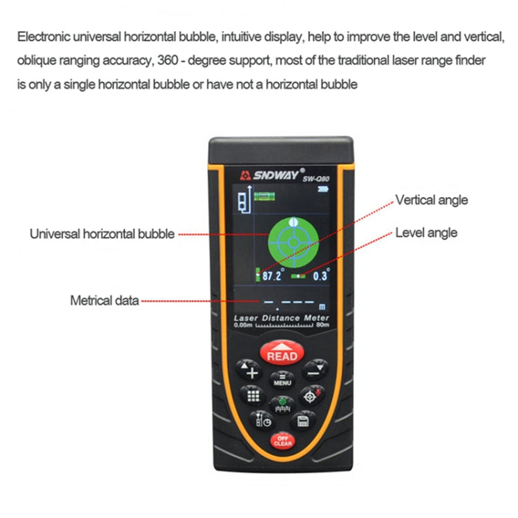SNDWAY Outdoor Camera Laser Rangefinder, Style: Photography + Dual Power - free shipping - PMC Jewellery - Order now!