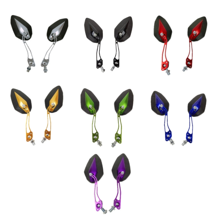 Aluminum Alloy Motorcycle Large-view Rearview Mirror Modification(Black) - Side Mirrors by PMC TechLife | Online Shopping South Africa | PMC TechLife | Buy Now Pay Later Mobicred