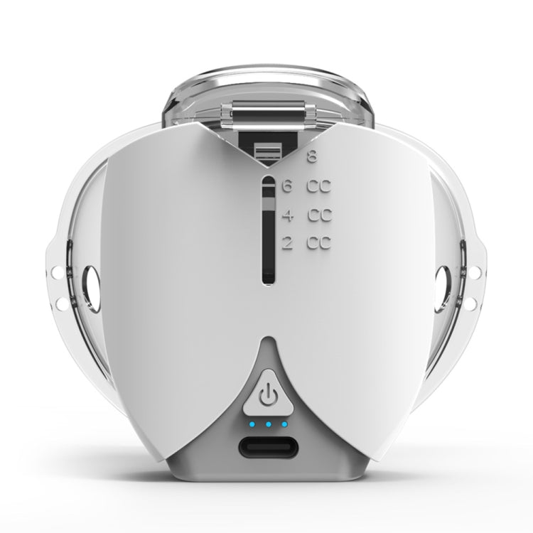 Hands-free Wearable Micro-mesh Nebulizer for Adults and Children ,Style: With EU Plug(Silver White)