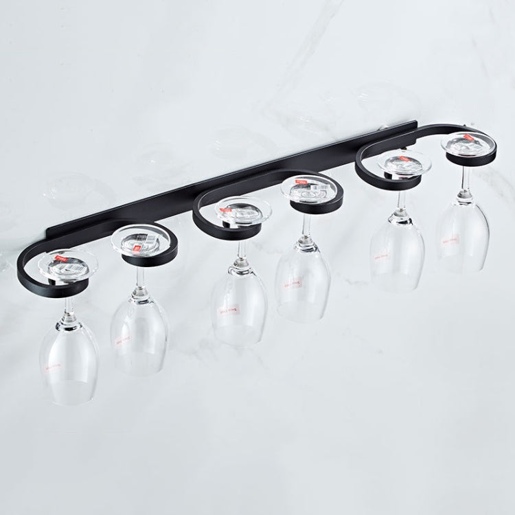 Household Punch-free Red Wine Glass Upside Down Rack, Style: 3 Slots - Shelf by PMC TechLife | Online Shopping South Africa | PMC TechLife