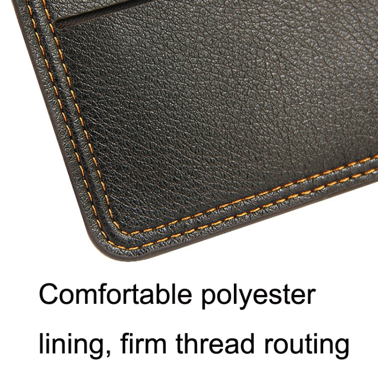 MenBense Men Multi-Card 2 Fold Short Wallet Carrying Card Case(Brown) - Wallets by MenBense | Online Shopping South Africa | PMC Jewellery | Buy Now Pay Later Mobicred