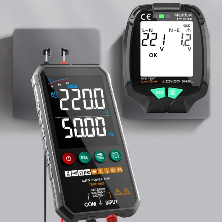 FUYI FY1881 High Precision Power Polarity Phase Socket Tester(US Plug) - Current & Voltage Tester by FUYI | Online Shopping South Africa | PMC Jewellery | Buy Now Pay Later Mobicred