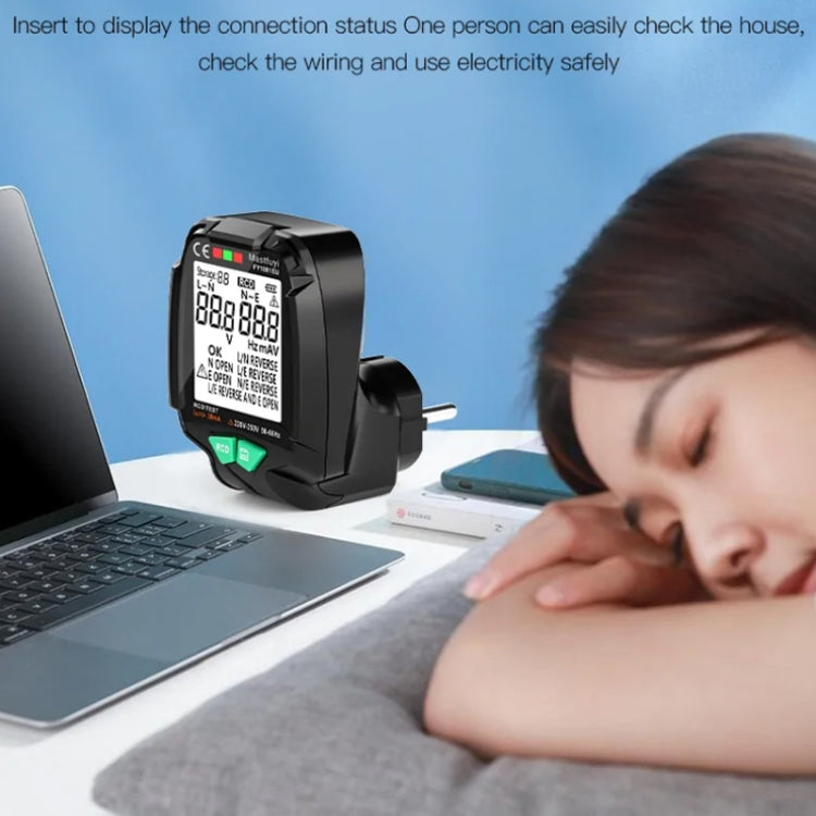 FUYI FY1881 High Precision Power Polarity Phase Socket Tester(US Plug) - Current & Voltage Tester by FUYI | Online Shopping South Africa | PMC TechLife | Buy Now Pay Later Mobicred