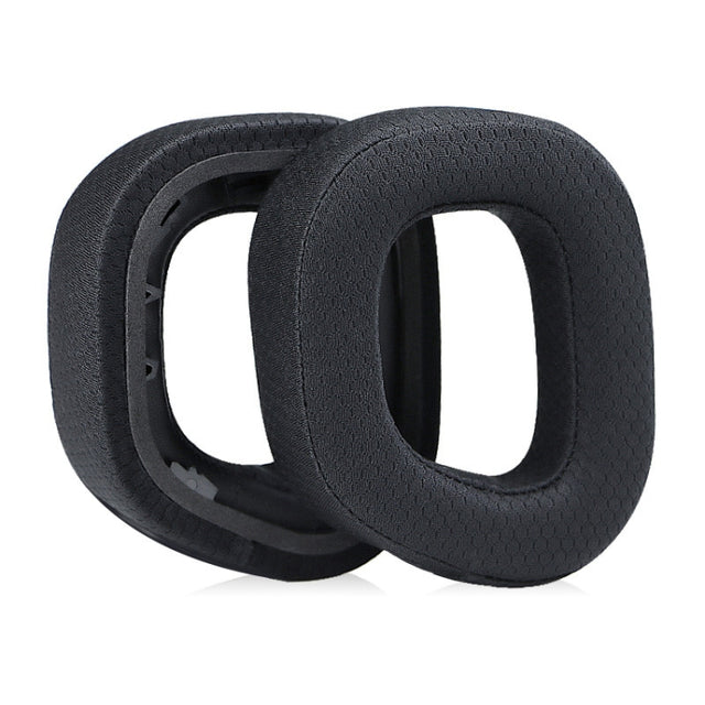 2 PCS RGB Headest Sponge Cover Earmuffs For Corsair HS80(Full Mesh)