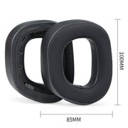 2 PCS RGB Headest Sponge Cover Earmuffs For Corsair HS80(Full Mesh)