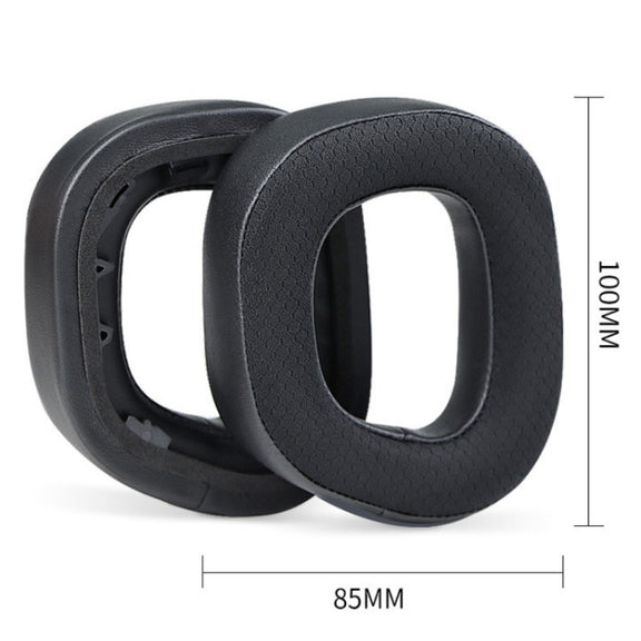 2 PCS RGB Headest Sponge Cover Earmuffs For Corsair HS80(Full Mesh)