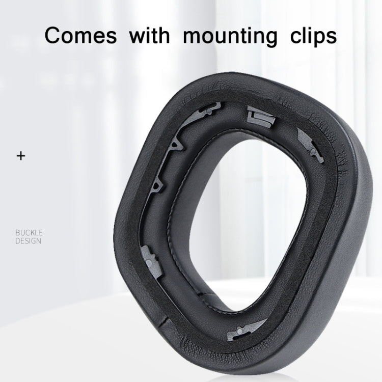 2 PCS RGB Headest Sponge Cover Earmuffs For Corsair HS80(Mesh + Protein Skin) - Earmuff & Pad by PMC TechLife | Online Shopping South Africa | PMC TechLife