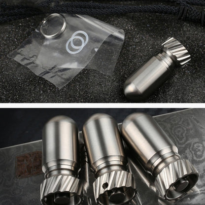 Portable Pure Titanium Mini Waterproof Warehouse Sealed Jar Pill Box, Color: Primary Color - free shipping - PMC Jewellery - Order now!