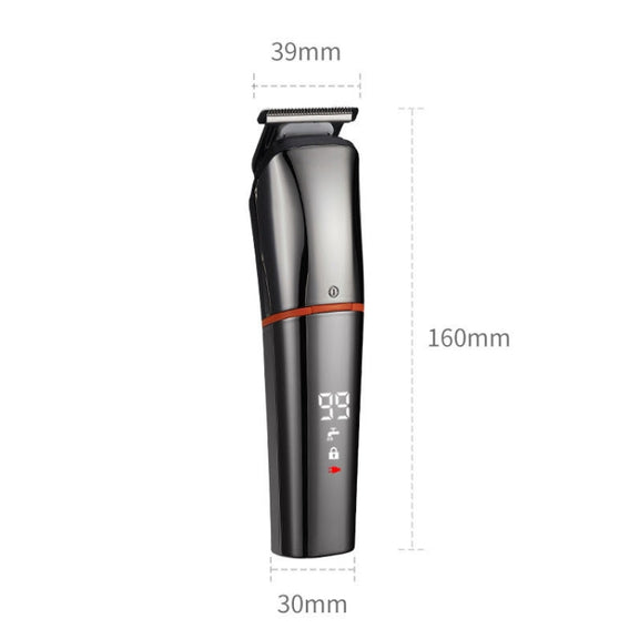 6 in 1 Household Multifunctional Hair Clipper Electric Shaver, Model: LK-860 Orange