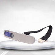 Stainless Steel Handheld Electronic Luggage Scale Portable Express Scale(Black)