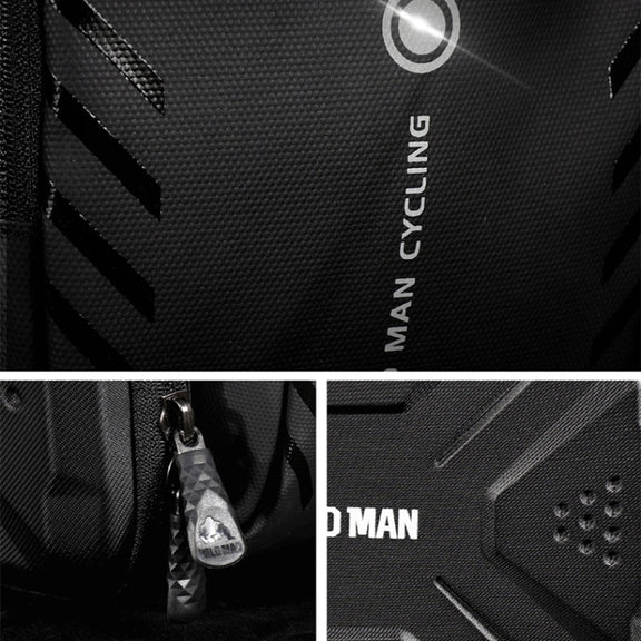 WILD MAN GS6 4L Outdoor Cycling Water-resistant Bicycle Bag(Black)