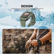 SATM M1 Outdoor Water-resistant Bluetooth Smart Watch(Black)