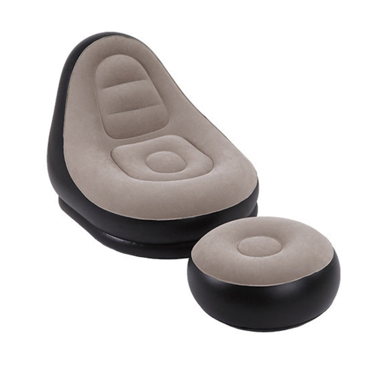 Lunch Break Inflatable Lazy Sofa, Bottom Color Random Delivery, Style: Sofa+Pedal - Sofas by PMC Jewellery | Online Shopping South Africa | PMC Jewellery | Buy Now Pay Later Mobicred