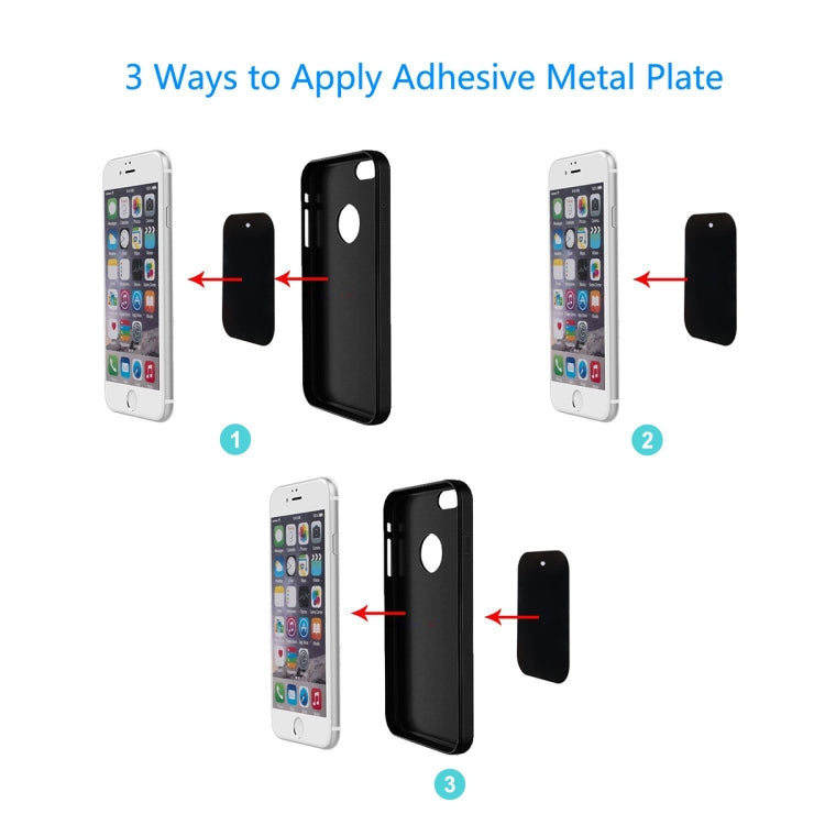 30 PCS Car Phone Holder Magnetic Sheet, Spec: 45 x 65mm (with Tape)