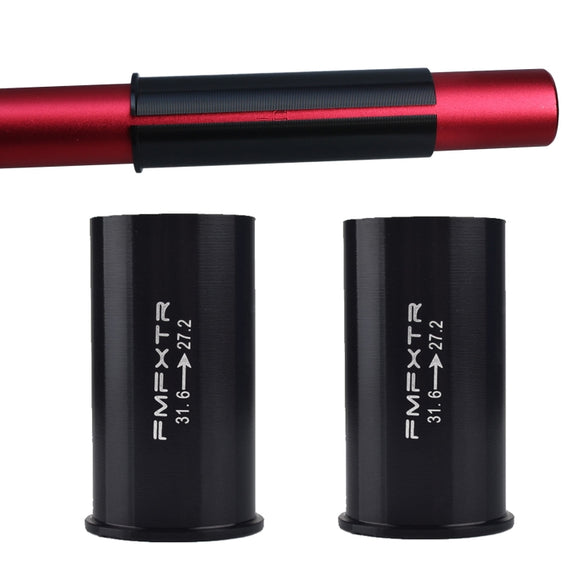 2 PCS FMFXTR Bicycle Seat Tube Reducer Sleeve Conversion Sleeve, Specification: 31.6mm To 27.2mm