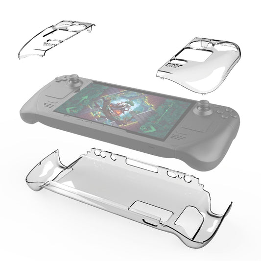 PGTECH Split Crystal Hard Shell Case for Steam Deck Game Console - Cover Case by PMC Jewellery | Online Shopping South Africa | PMC Jewellery | Buy Now Pay Later Mobicred