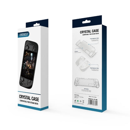 PGTECH Split Crystal Hard Shell Case for Steam Deck Game Console - Cover Case by PMC Jewellery | Online Shopping South Africa | PMC Jewellery | Buy Now Pay Later Mobicred