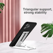 2 PCS K30 Multi-speed Adjustment Desktop Mobile Phone Bracket Notebook Folding Bracket(White)