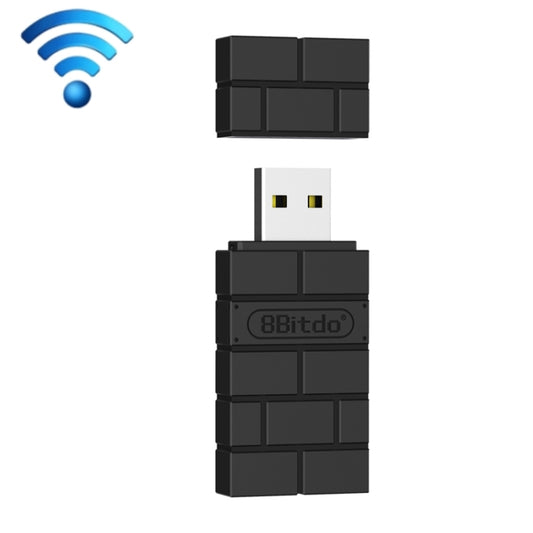 8BitDo USB Wireless Receiver Handle Switch  For PS5/PS4(Black) - Adapter & Cables by 8BitDo | Online Shopping South Africa | PMC Jewellery